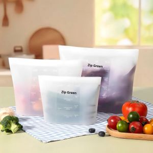 ZipGreen Silicone Smart Bags (Pack of 3)