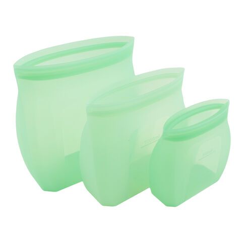 ZipGreen Silicone Green Smart Bags (Pack of 3) Image