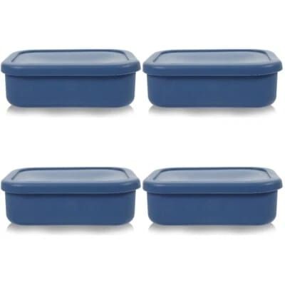 ZipGreen Silicone Multi-Use Rectangle Containers (Pack of 4) Image