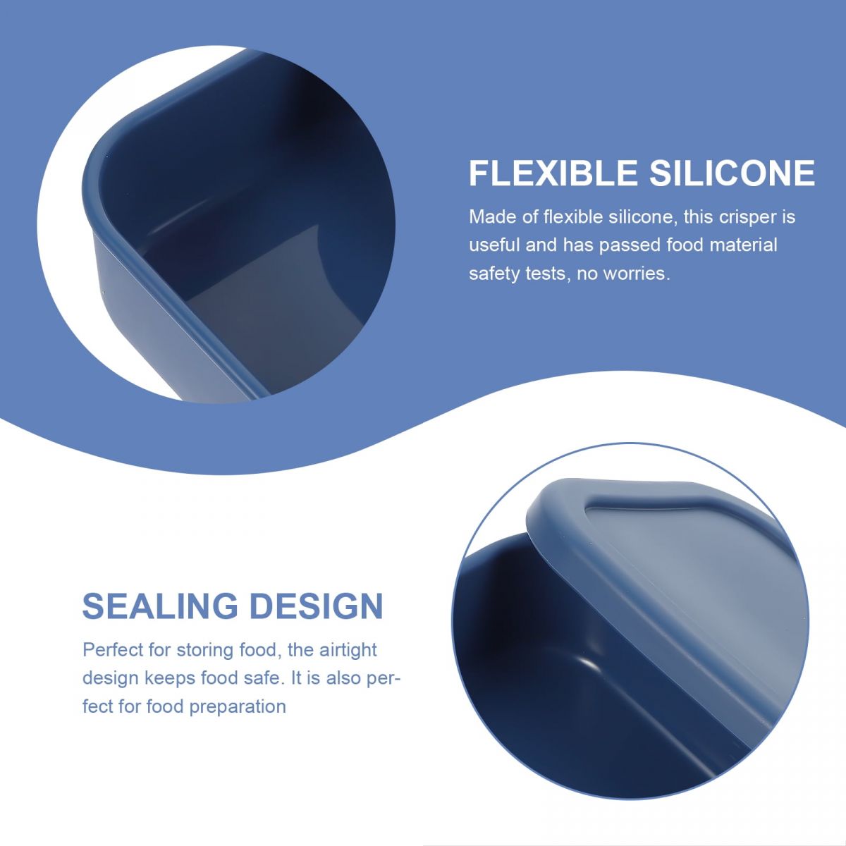 ZipGreen Silicone Multi-Use Rectangle Containers (Pack of 4) Image