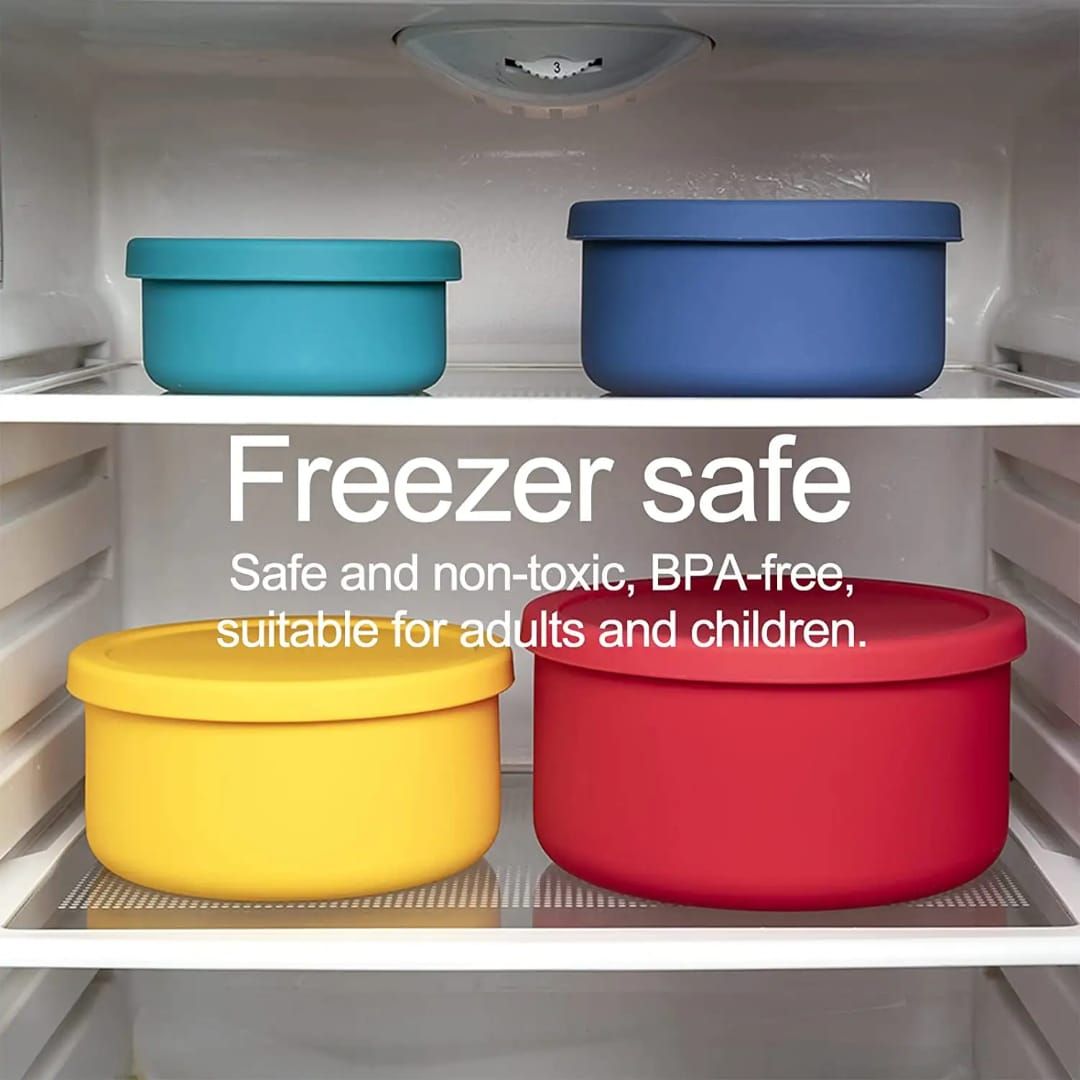 ZipGreen Silicone Multi-Use Round Containers (Pack of 4) Image