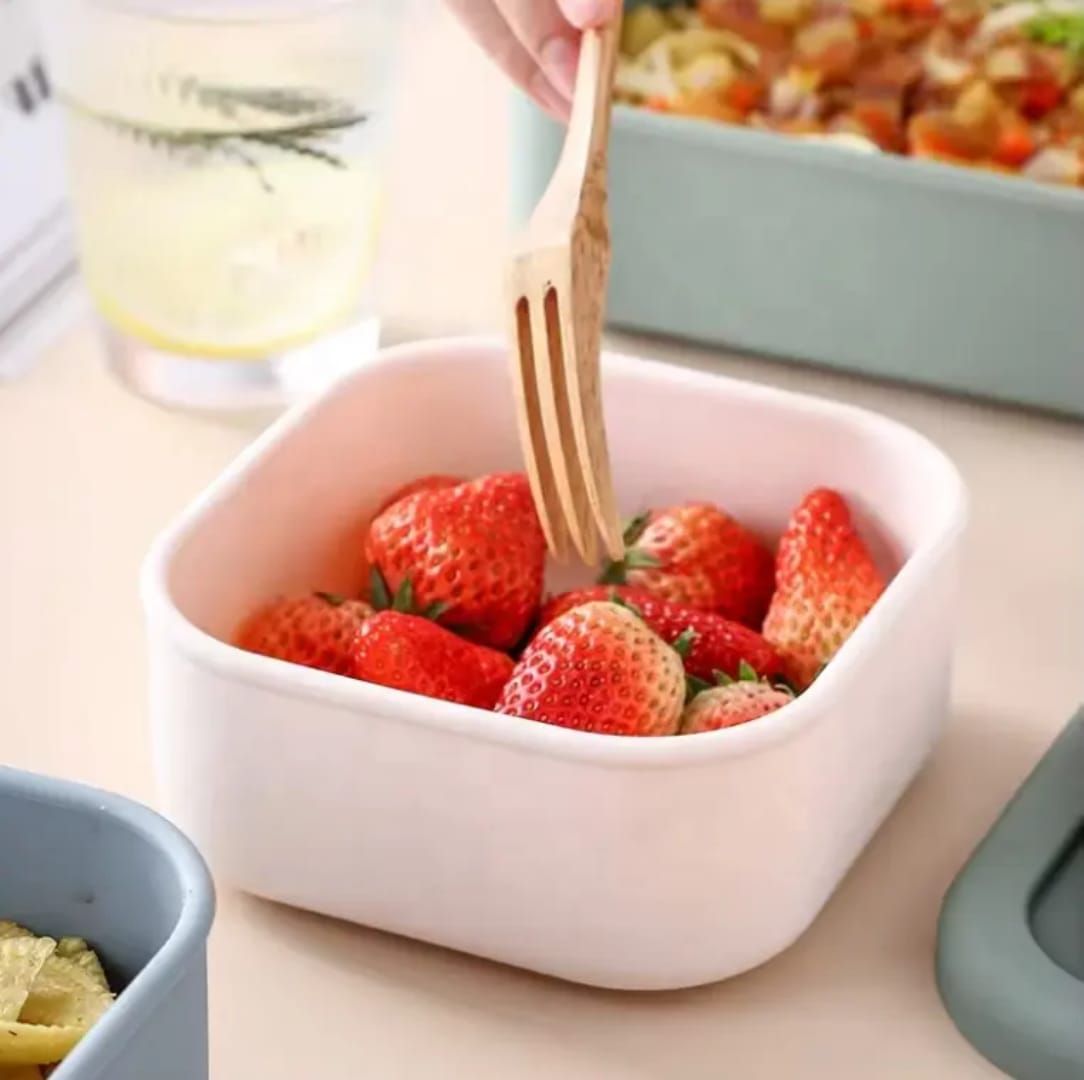 ZipGreen Silicone Multi-Use Square Containers (Pack of 3) Image