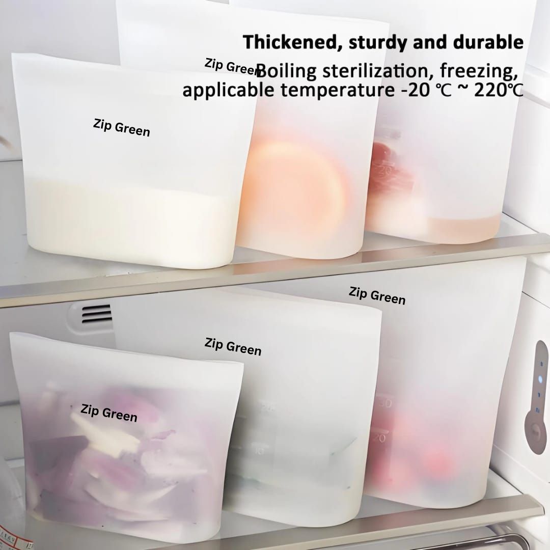 ZipGreen Silicone Smart Bags (Pack of 3) Image